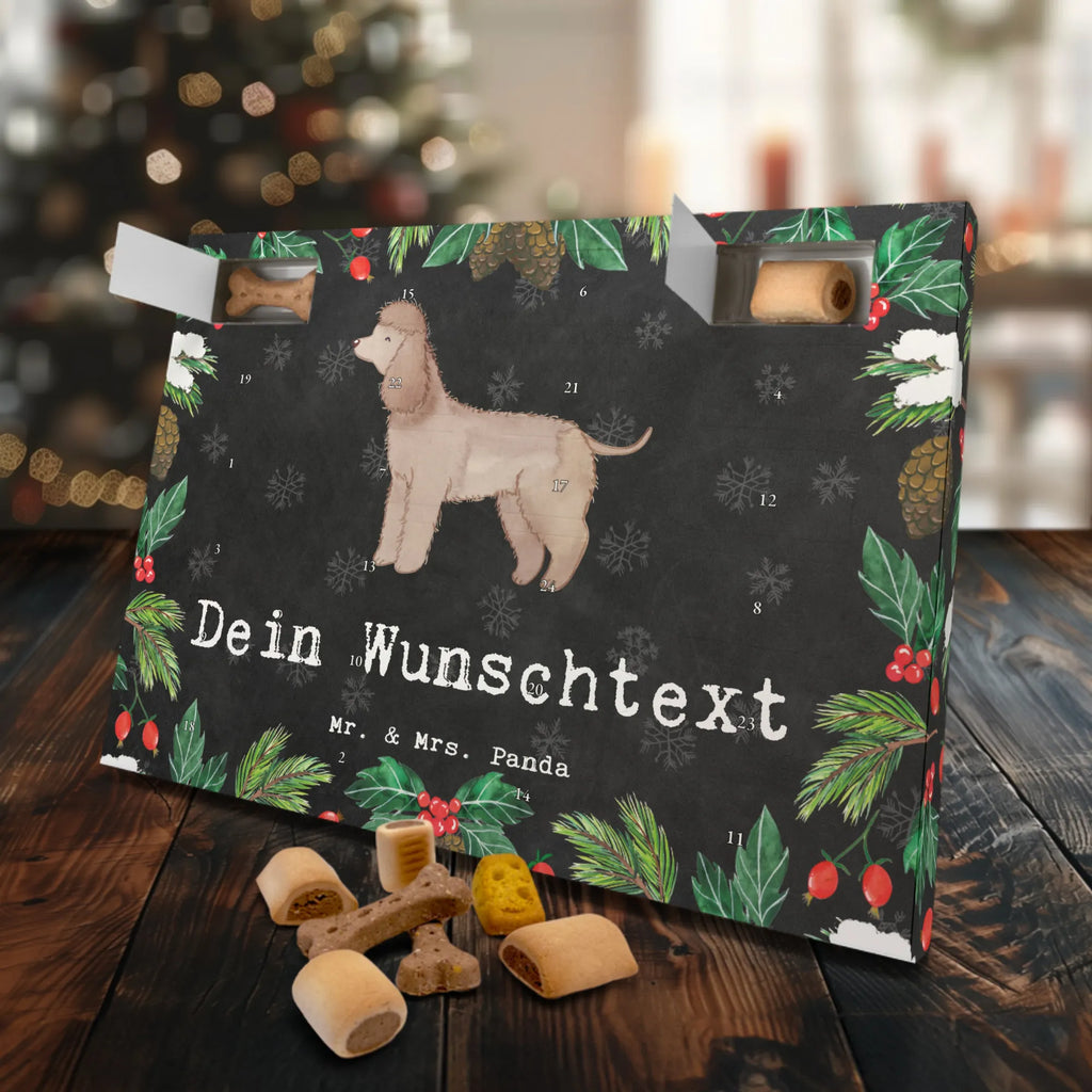 Personalisierter Hunde Adventskalender Irish Water Spaniel Moment Hunde Adventskalender, Geschenk, Schenken, Hund, Hunderasse, Rassehund, Hundebesitzer, Tierfreund, Welpe, Jagdhund, Irish Water Spaniel