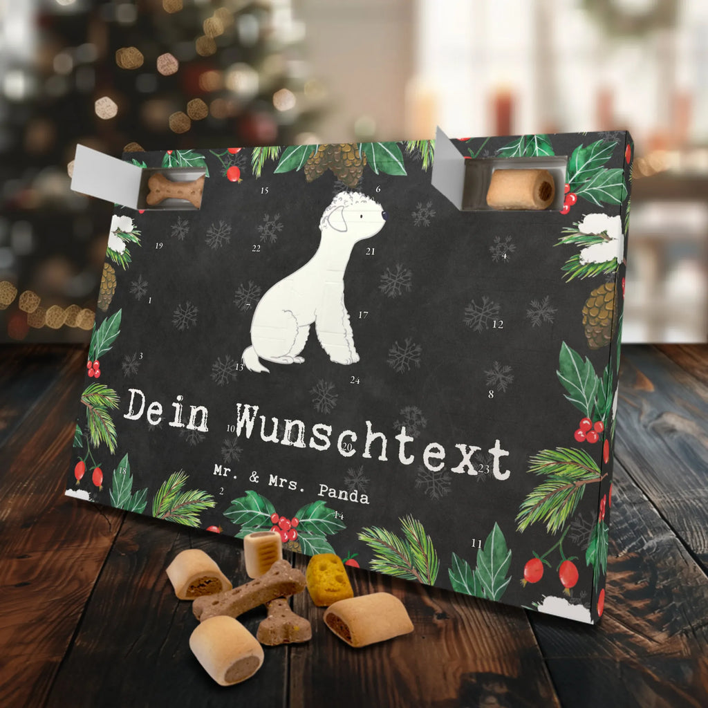 Personalisierter Hunde Adventskalender Bedlington Terrier Moment Hunde Adventskalender, Geschenk, Schenken, Hund, Hunderasse, Rassehund, Hundebesitzer, Tierfreund, Welpe, Terrier, Bedlington Terrier