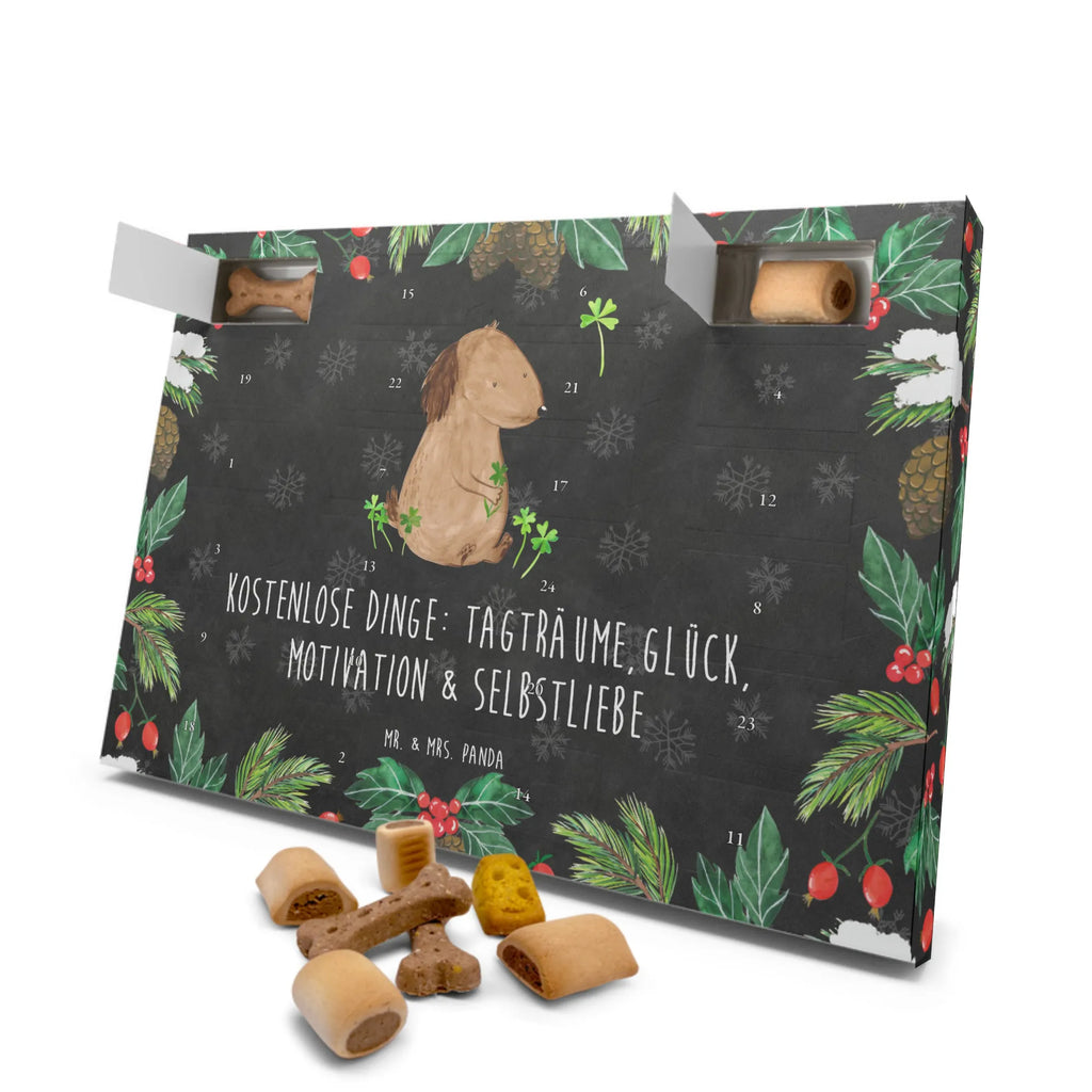 Hunde Adventskalender Hund Kleeblatt Hunde Adventskalender, Kalender, Weihnachtskalender, Adventskalender für Hunde, Hunderasse, Tierliebhaber, Hundemotiv, Haustier, Hundebesitzer, Hund, Sprüche, Tagträume, Selbstliebe, Glück, Neuanfang, Kleeblatt, Motivation, Geschenk, Achtsamkeit, Glücksbringer
