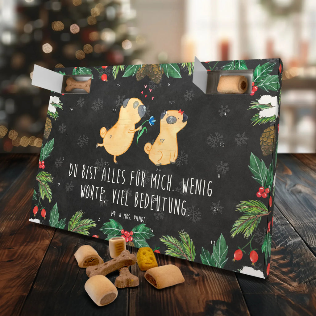 Hunde Adventskalender Mops Verliebt Weihnachtskalender, Adventskalender für Hunde, Kalender, Hunde Adventskalender, Hunderasse, Tierliebhaber, Hundemotiv, Haustier, Hundebesitzer, Hund, Sprüche, Liebesspruch. Verlobt, Möpse, Verliebt, Mops, Liebe, Hundeliebe, Geschenk Freund, Partner