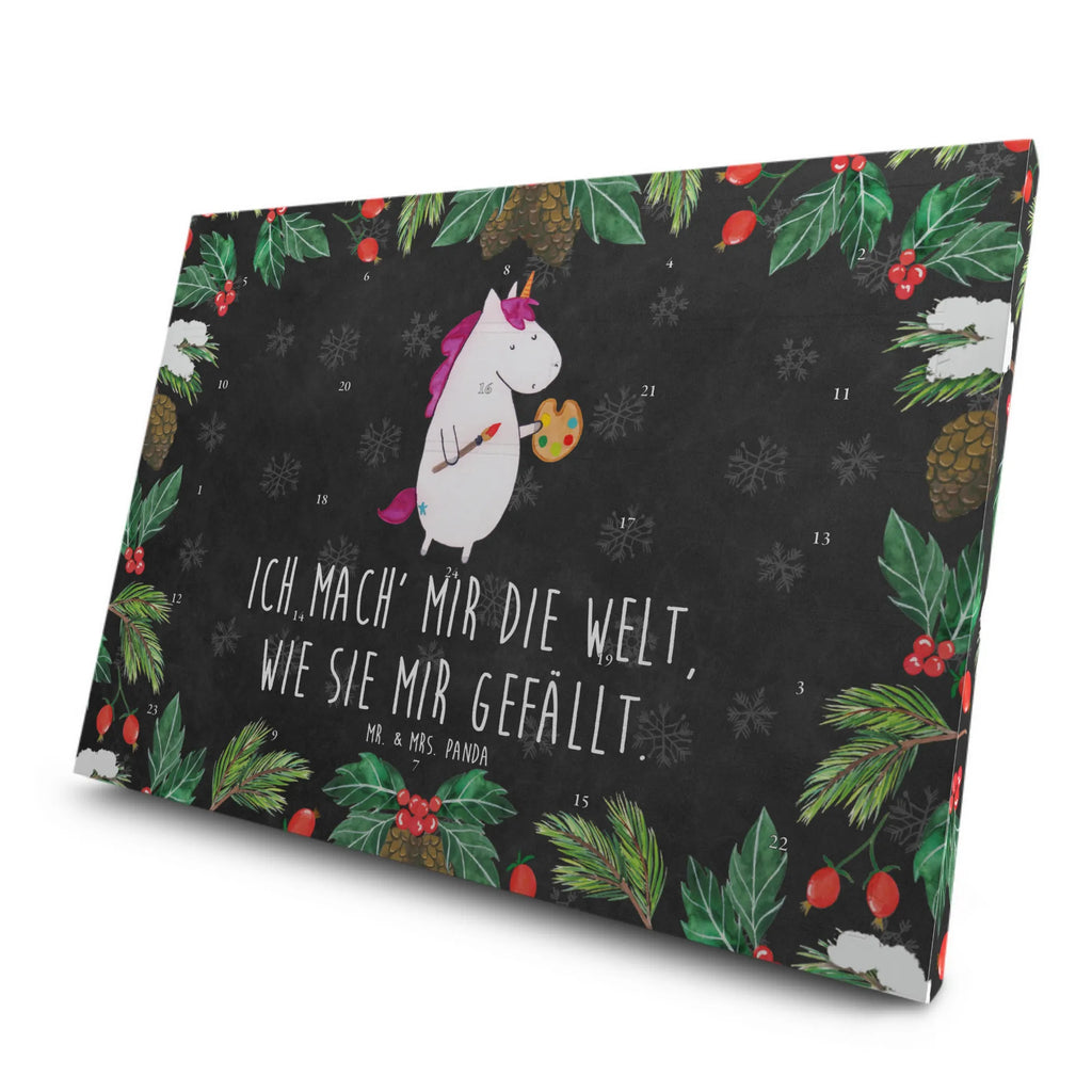 Tee Adventskalender Einhorn Künstler Adventskalender mit Tee, Adventskalender, Tee Adventskalender, Einhorn, Einhorn Deko, Einhörner, Unicorn, Zeichnen, Farbe, Artist, Englisch, Malen, Geschenk, Pinsel, Welt, Künstler, Stift, Maler