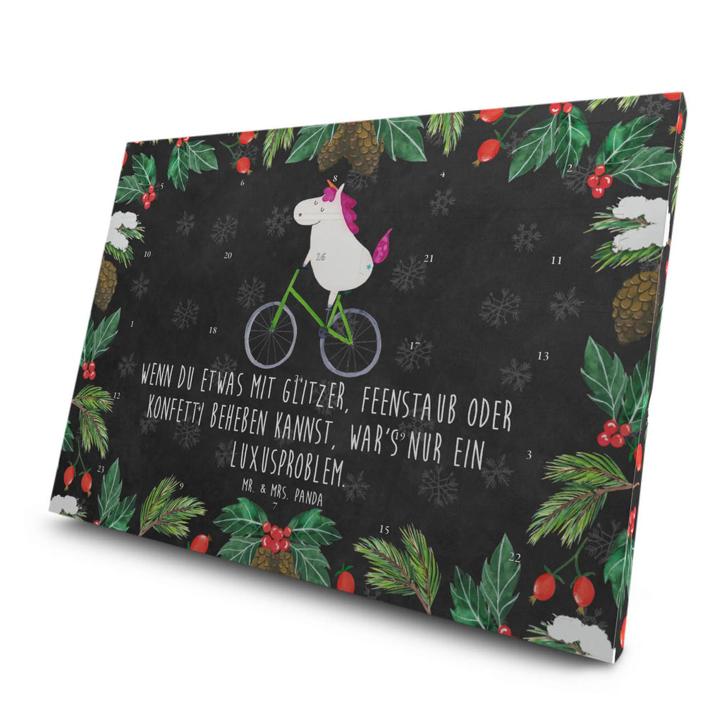 Tee Adventskalender Einhorn Radfahrer Adventskalender, Tee Adventskalender, Adventskalender mit Tee, Einhorn, Einhorn Deko, Einhörner, Unicorn, Feenstaub, Kummer, Radfahrer, Bike, Luxusproblem, Konfetti, Radfahren, Rad, Liebeskummer