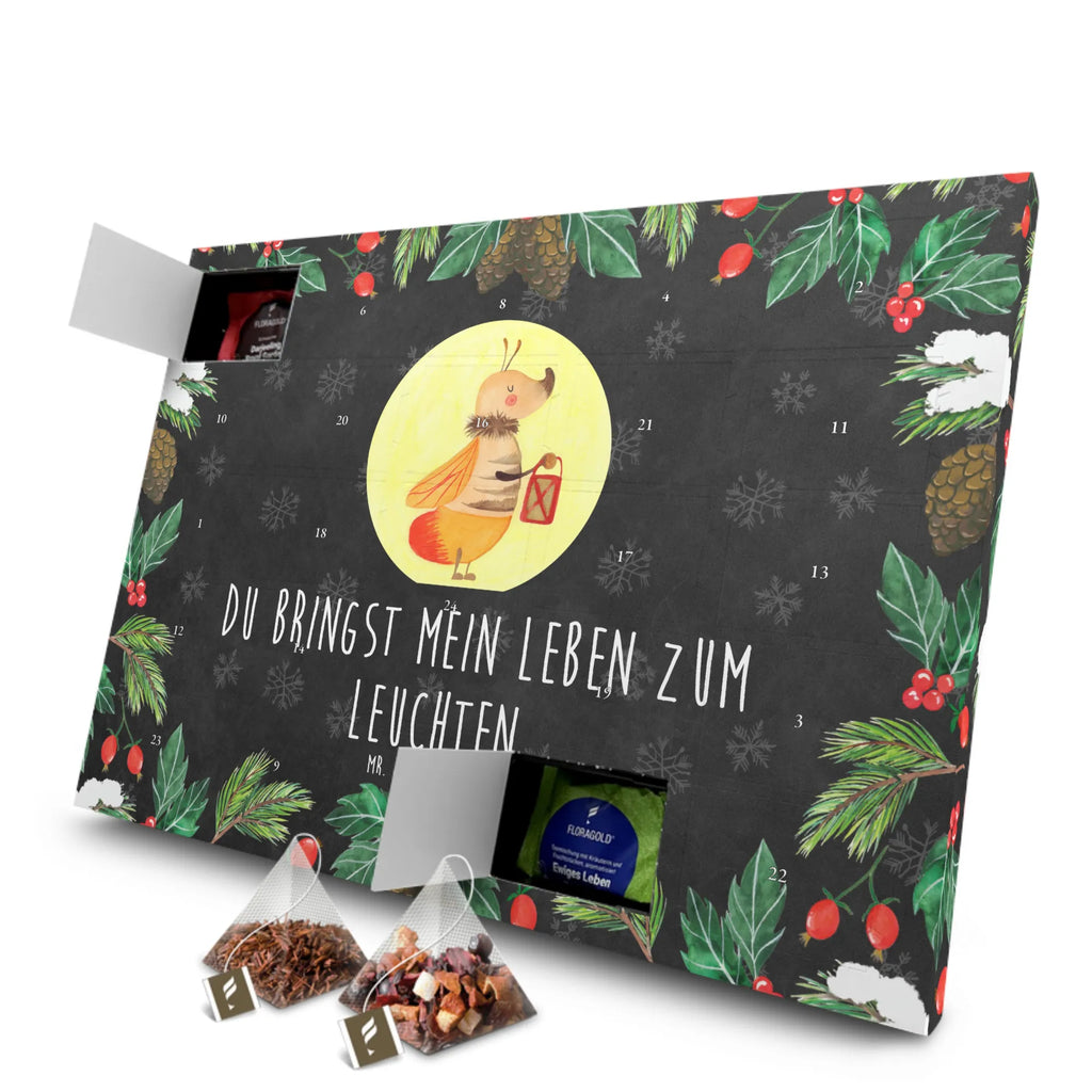Tee Adventskalender Glühwürmchen Tee Adventskalender, Adventskalender mit Tee, Adventskalender, Tiermotive, Tiere, Gute Laune, Lustige Sprüche, Magisch, Liebesspruch, Jahrestag, Verlobung, Heiratsantrag, Liebe, Glühwurm, Lieblingsmensch, Leuchten, Glühwürmchen, Falter, Liebesbeweis