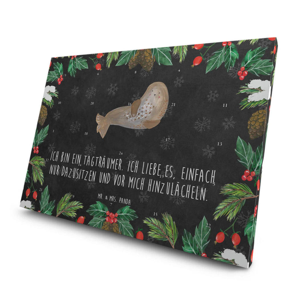 Tee Adventskalender Robbe Lachen Tee Adventskalender, Adventskalender mit Tee, Adventskalender, Tiermotive, Tiere, Gute Laune, Lustige Sprüche, Robbe, Strand, Robben, Seehund, Ostsee, Nordsee, Meerestier