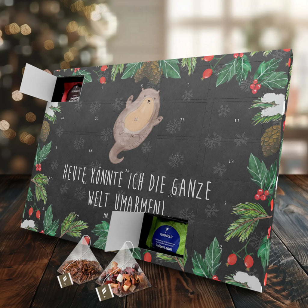 Tee Adventskalender Otter Umarmen Adventskalender, Adventskalender mit Tee, Tee Adventskalender, Seeotter, Otter, Fischotter, Otter Seeotter See Otter
