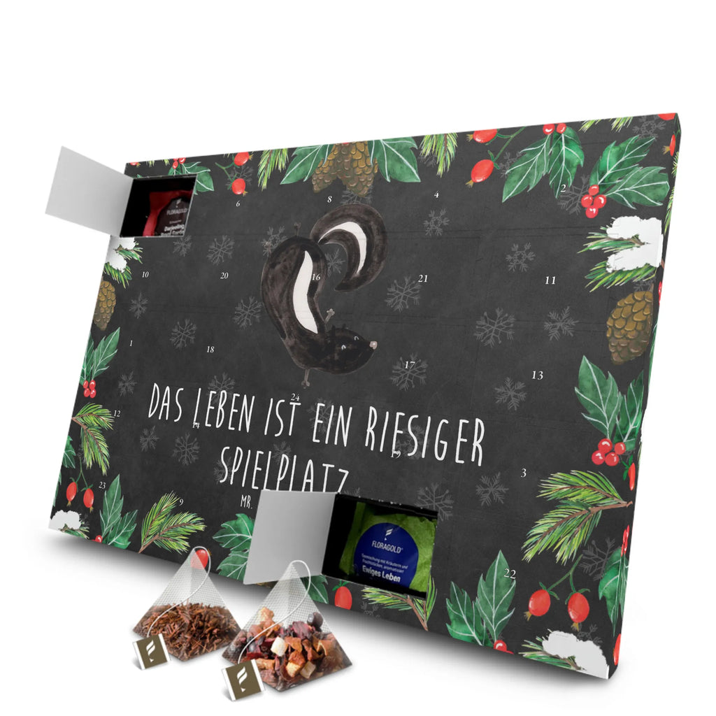 Tee Adventskalender Stinktier Handstand Adventskalender, Tee Adventskalender, Adventskalender mit Tee, Skunk, Stinktier, Kind, Stinker, Raubtier, Spielplatz, Wildtier, Stinki, Verpielt