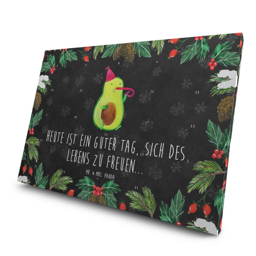 Tee Adventskalender Avocado Feier Adventskalender mit Tee, Tee Adventskalender, Adventskalender, Avocado, Gesund, Veggie, Vegan, Fete, Geburtstag, Party, Feierlichkeit, Gute Laune, Feier, Tröte