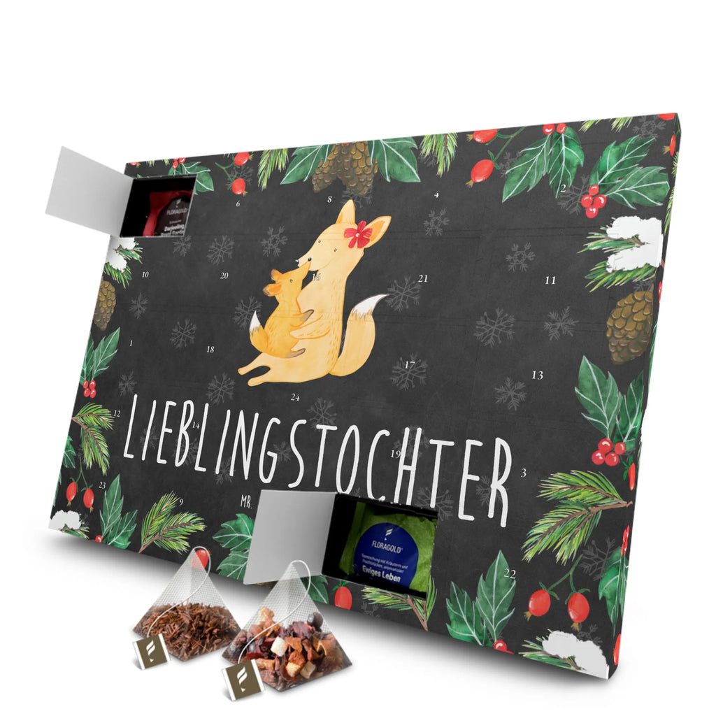 Tee Adventskalender Fuchs Mama Tee Adventskalender, Adventskalender, Adventskalender mit Tee, Mama, Oma, Opa, Schwester, Papa, Bruder, Muttertag, Vatertag, Familie, Mutter, Beste Tochter, Tochter, Lieblingstochter, Geschenk