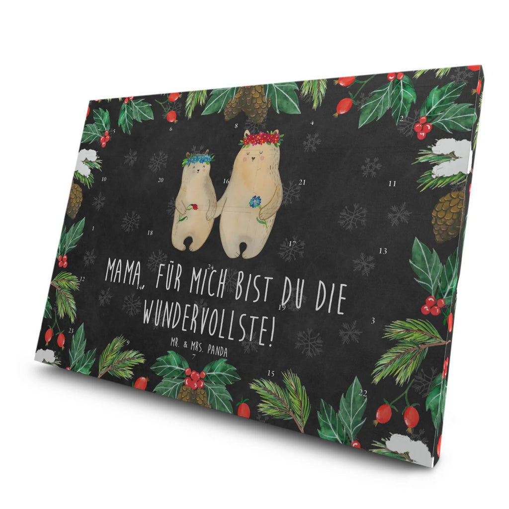Tee Adventskalender Bären mit Blumenkranz Adventskalender mit Tee, Tee Adventskalender, Adventskalender, Mama, Oma, Opa, Schwester, Papa, Bruder, Muttertag, Vatertag, Familie, Töchter, Beste Mutter, Family, Mutti, Lieblingsmensch, Bär, Bären, Kind, Tochter, Kinder, Lieblingsmama, Mutter, Mami, Weltbeste Mama, Vorbild, Geschenk Mama. Muttertag