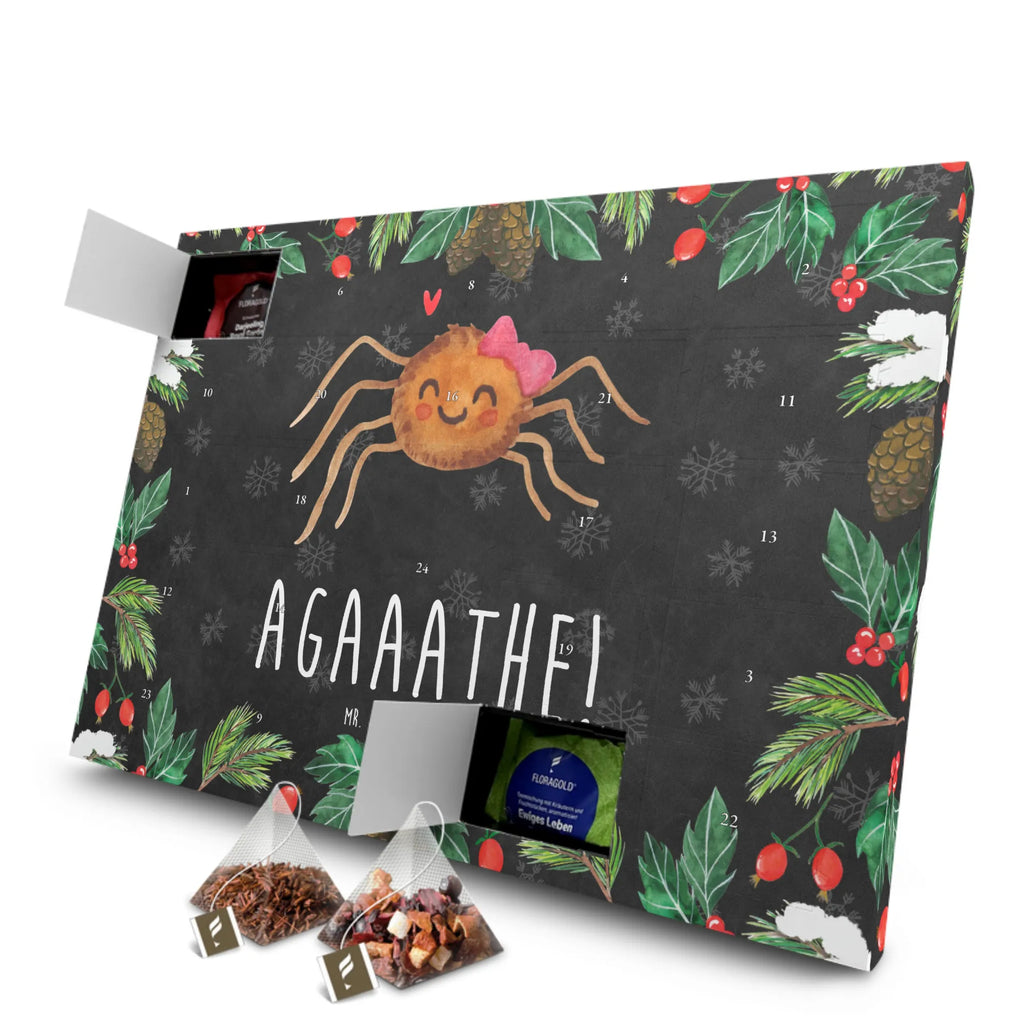 Tee Adventskalender Spinne Agathe Freude Tee Adventskalender, Adventskalender mit Tee, Adventskalender, Spinne Agathe, Spinne, Merchandise, Agathe, Videos, Viraler Hit, Beliebte Spinne, Trend, Viral