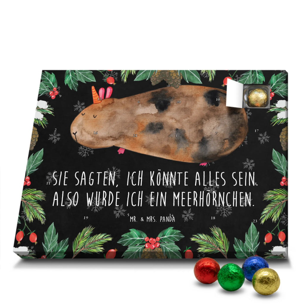 Chocolate advent calendar unicorn Guinea pig guinea pig, squirrels
