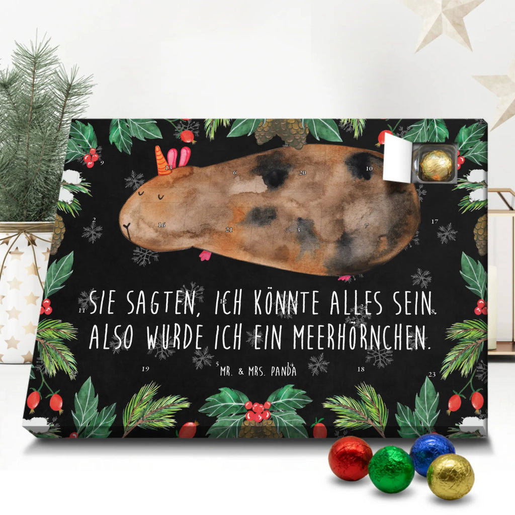 Chocolate advent calendar unicorn Guinea pig guinea pig, squirrels