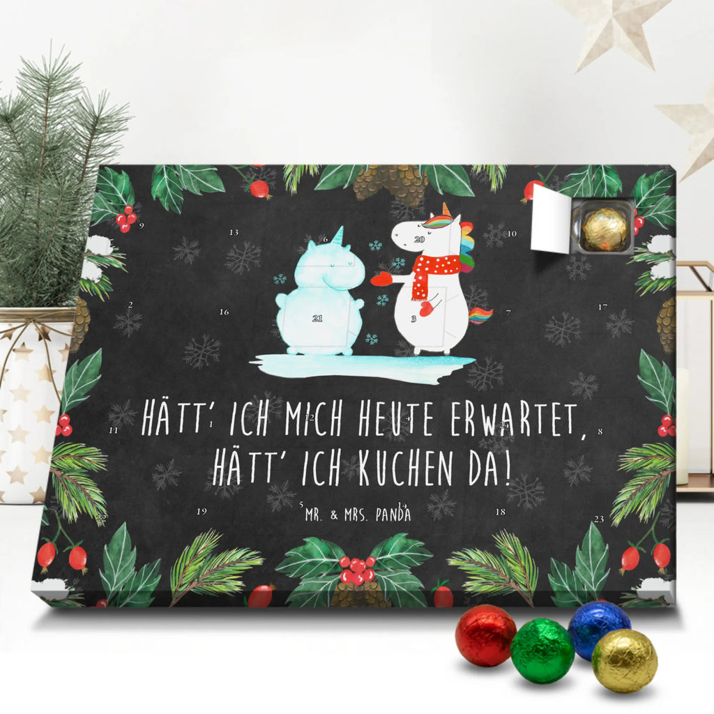 Chocolate advent calendar unicorn snowman Gloves, present, Cap, winter gift, Cake, Snowman, Cold, Snow, Christmas Motif