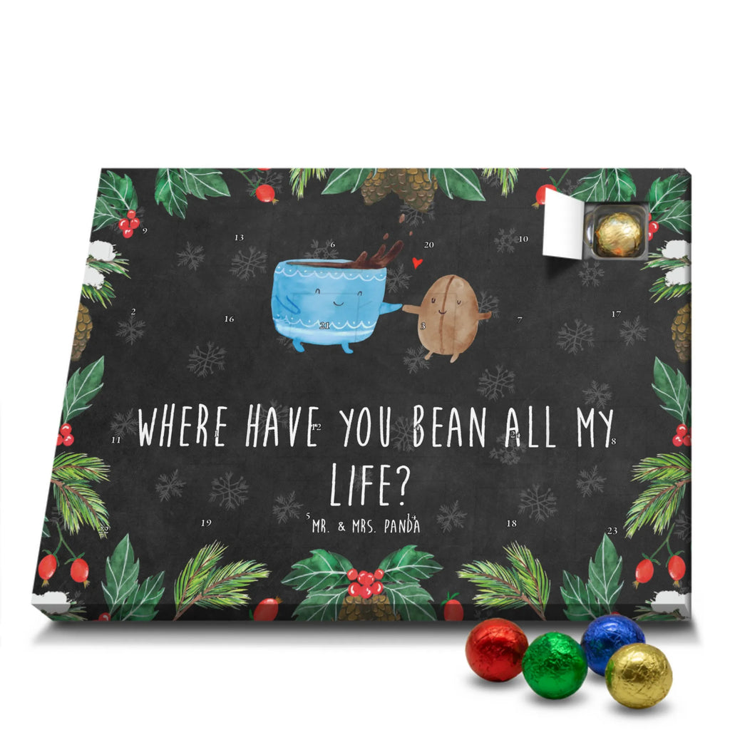 Chocolate advent calendar Coffee Bean gift ideas, gifts, small animals, good mood, cute, funny sayings, cute animal motives, hand drawn, special gifts, card, animal lover, pleasure, coffee bean, satisfaction