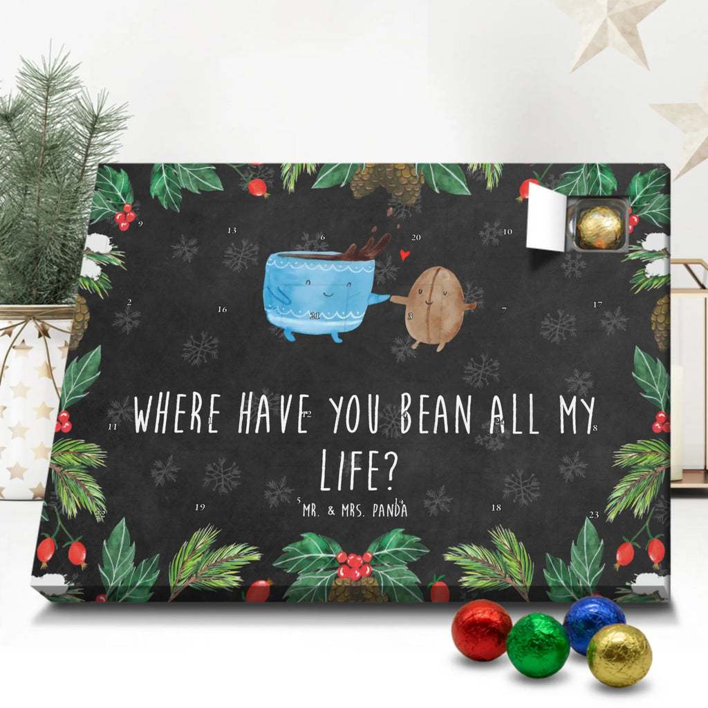 Chocolate advent calendar Coffee Bean gift ideas, gifts, small animals, good mood, cute, funny sayings, cute animal motives, hand drawn, special gifts, card, animal lover, pleasure, coffee bean, satisfaction