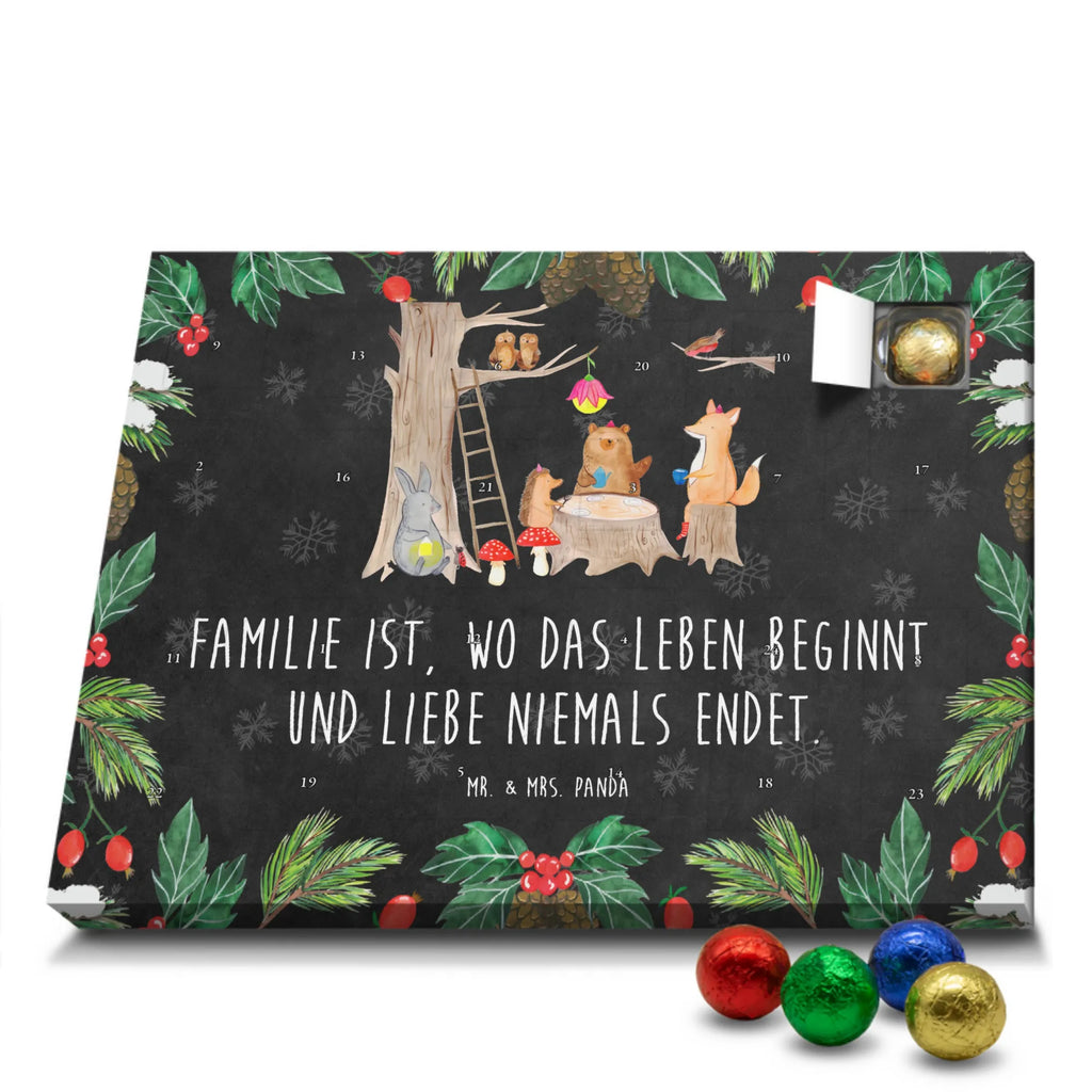 Chocolate advent calendar forest animals picnic gift ideas, gifts, small animals, good mood, cute, funny sayings, cute animal motives, hand drawn, special gifts, card, animal lover, squirrel, mouse, forest animals, hare, forest, picnic