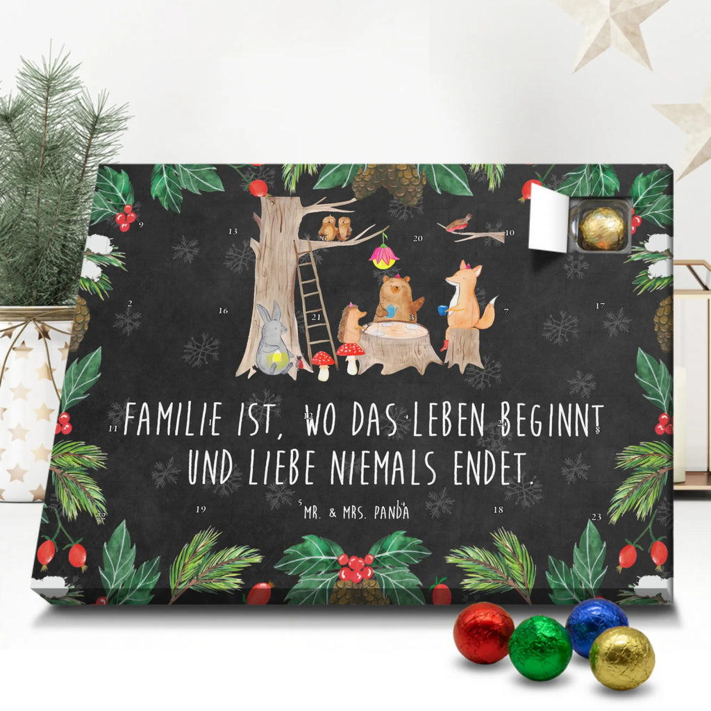 Chocolate advent calendar forest animals picnic gift ideas, gifts, small animals, good mood, cute, funny sayings, cute animal motives, hand drawn, special gifts, card, animal lover, squirrel, mouse, forest animals, hare, forest, picnic