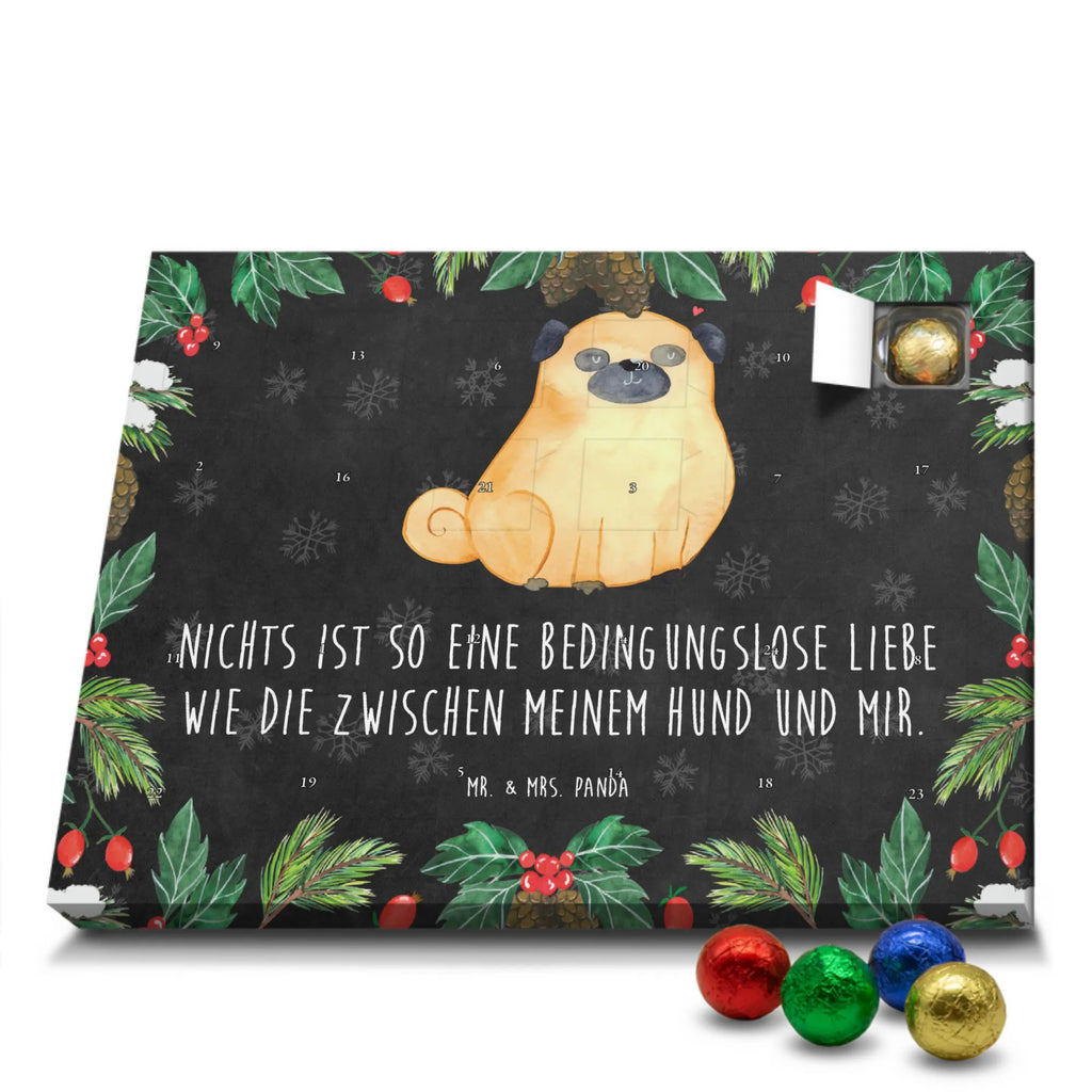 Chocolate advent calendar Pug mutt, dog sayings, love dogs, dog mama, funny gifts for dog owners, woof, what do you give a dog lover, dog breed, Christmas gifts for dogs, gifts for dogs, bag with dog print, love for dogs, hound, dog decorative items, Pug, dog love