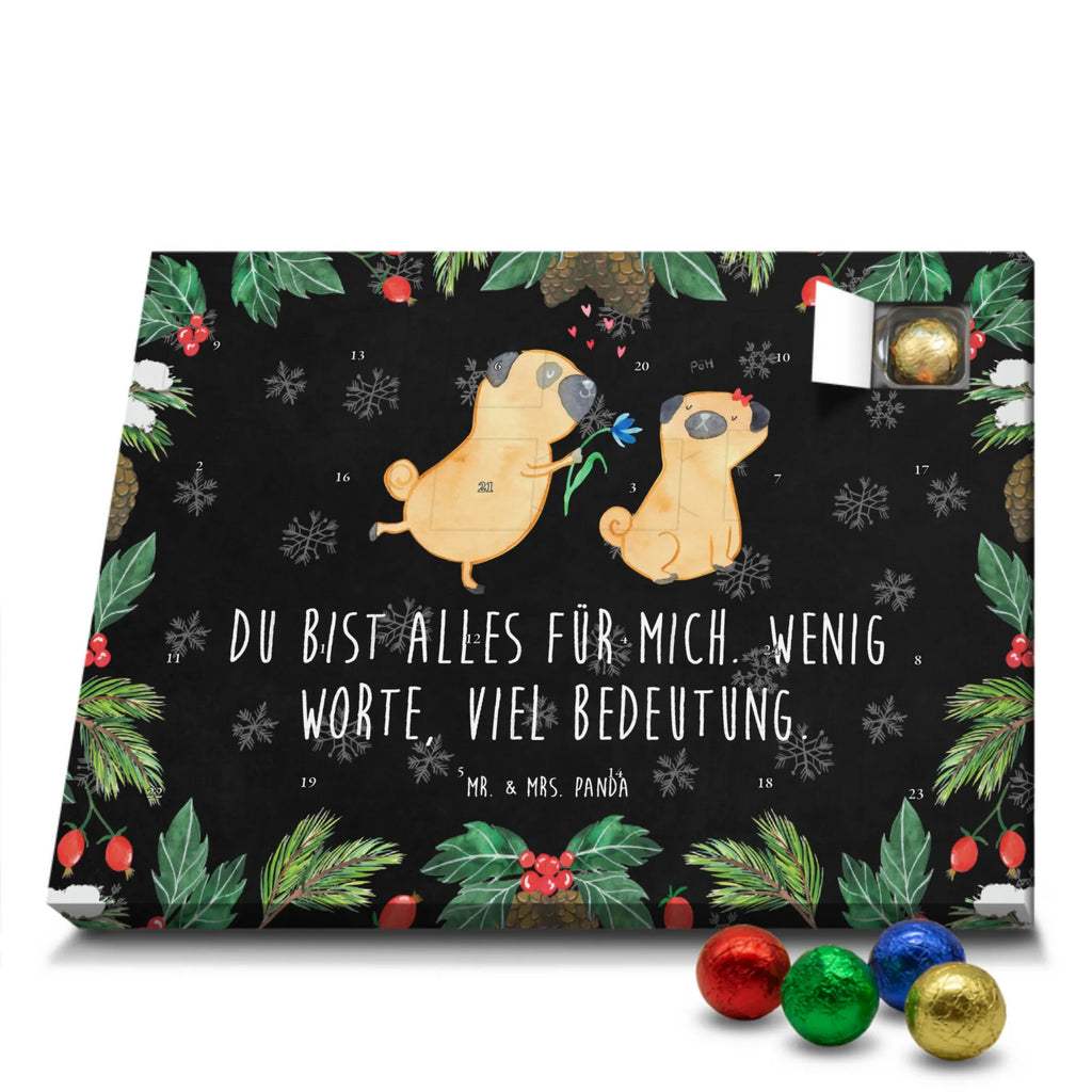 Chocolate advent calendar pug In love mutt, dog sayings, love dogs, dog mama, funny gifts for dog owners, woof, what do you give a dog lover, dog breed, Christmas gifts for dogs, gifts for dogs, bag with dog print, love for dogs, hound, dog decorative items, Pug, in love, dog love, boob, gift friend, love saying. Engaged