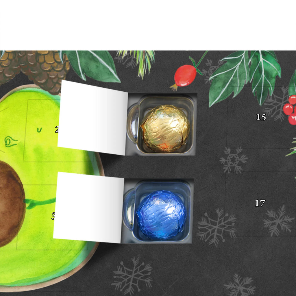 Chocolate advent calendar avocado Pipes vegetables, chubby, being fat, diet, losing weight, nutrition
