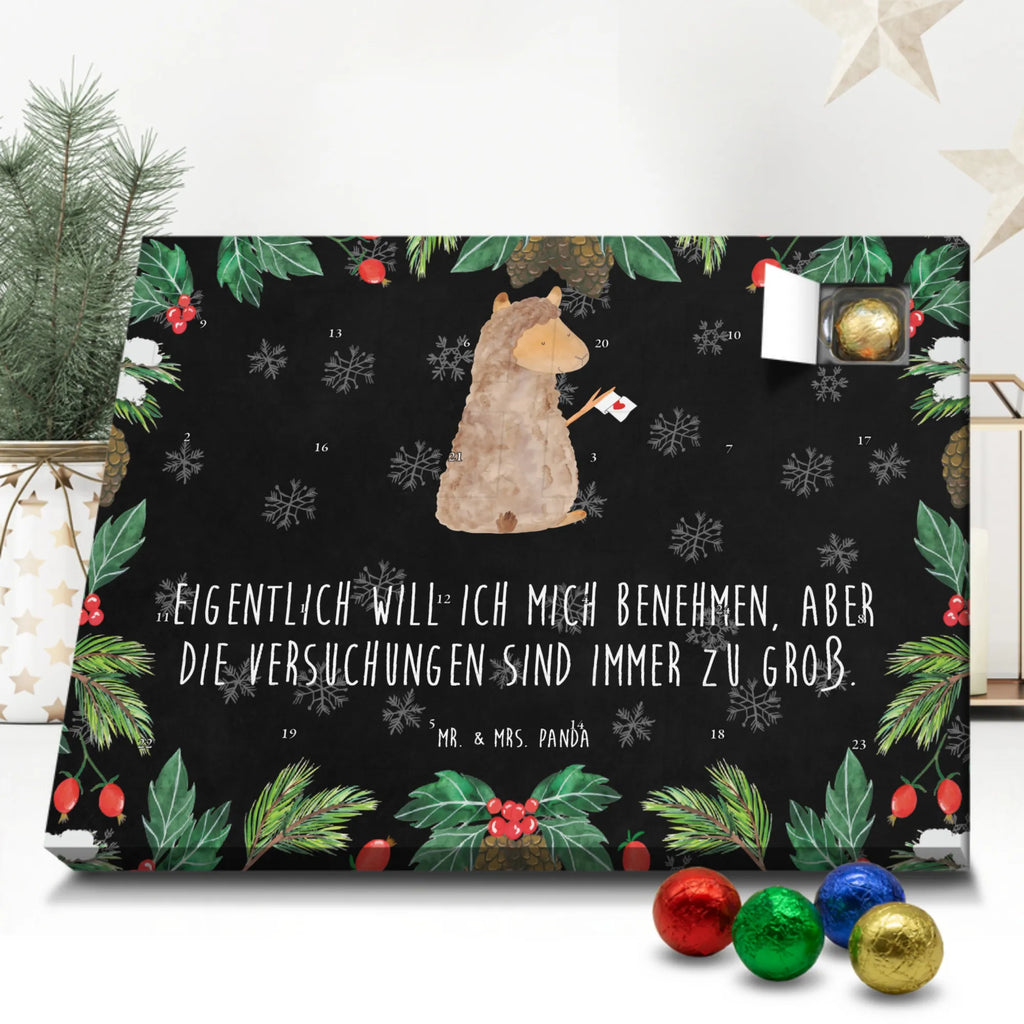 Chocolate advent calendar alpaca banner pako, camel, llama, animal, alpaca, favourite animal, Peru, alpacas, Alpaca, llamas