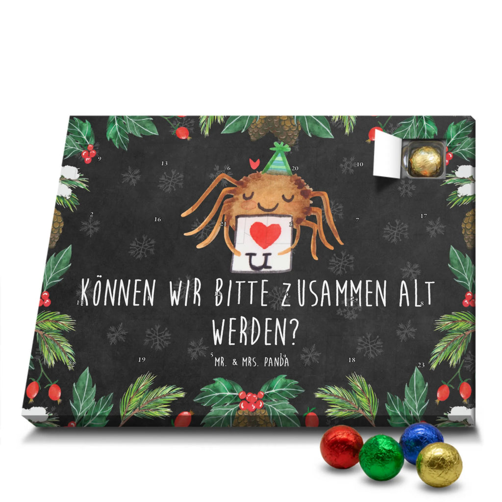 Chocolate advent calendar Spider Agathe Letter Spider, Spider Agathe