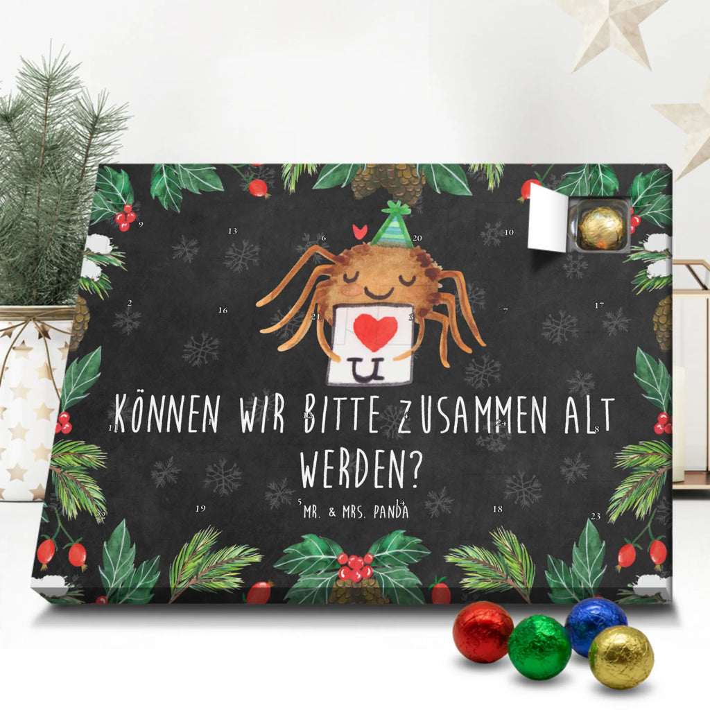 Chocolate advent calendar Spider Agathe Letter Spider, Spider Agathe