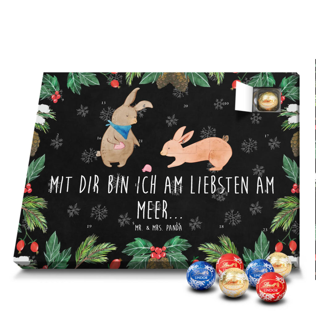 Chocolate advent calendar Bunnies with seashell Father's Day, Mother's Day, rabbits, girlfriends, collecting shells, girlfriend, shells, best friend