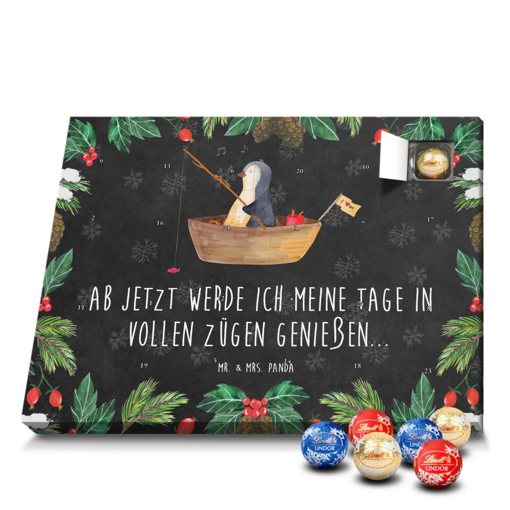 Chocolate advent calendar Penguin fishing boat North Pole, Penguins, divorce, love of life, separation, boat, enjoy, fishing boat, penguins, new beginning, fishing, gift idea heartache, new start