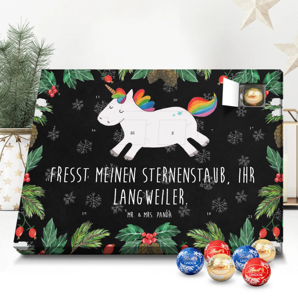 Chocolate advent calendar unicorn happy joy of life, fun, cheerful, joy