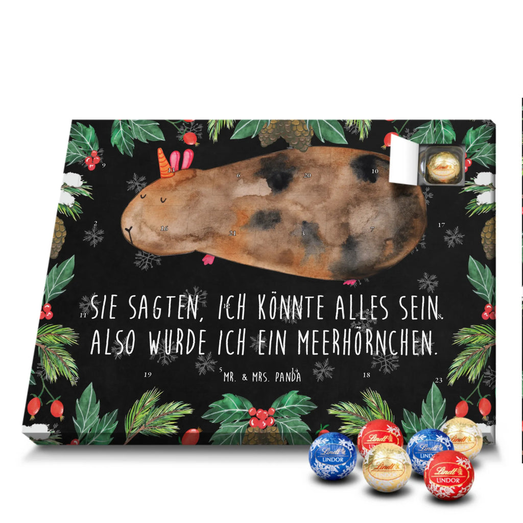 Chocolate advent calendar unicorn Guinea pig guinea pig, squirrels