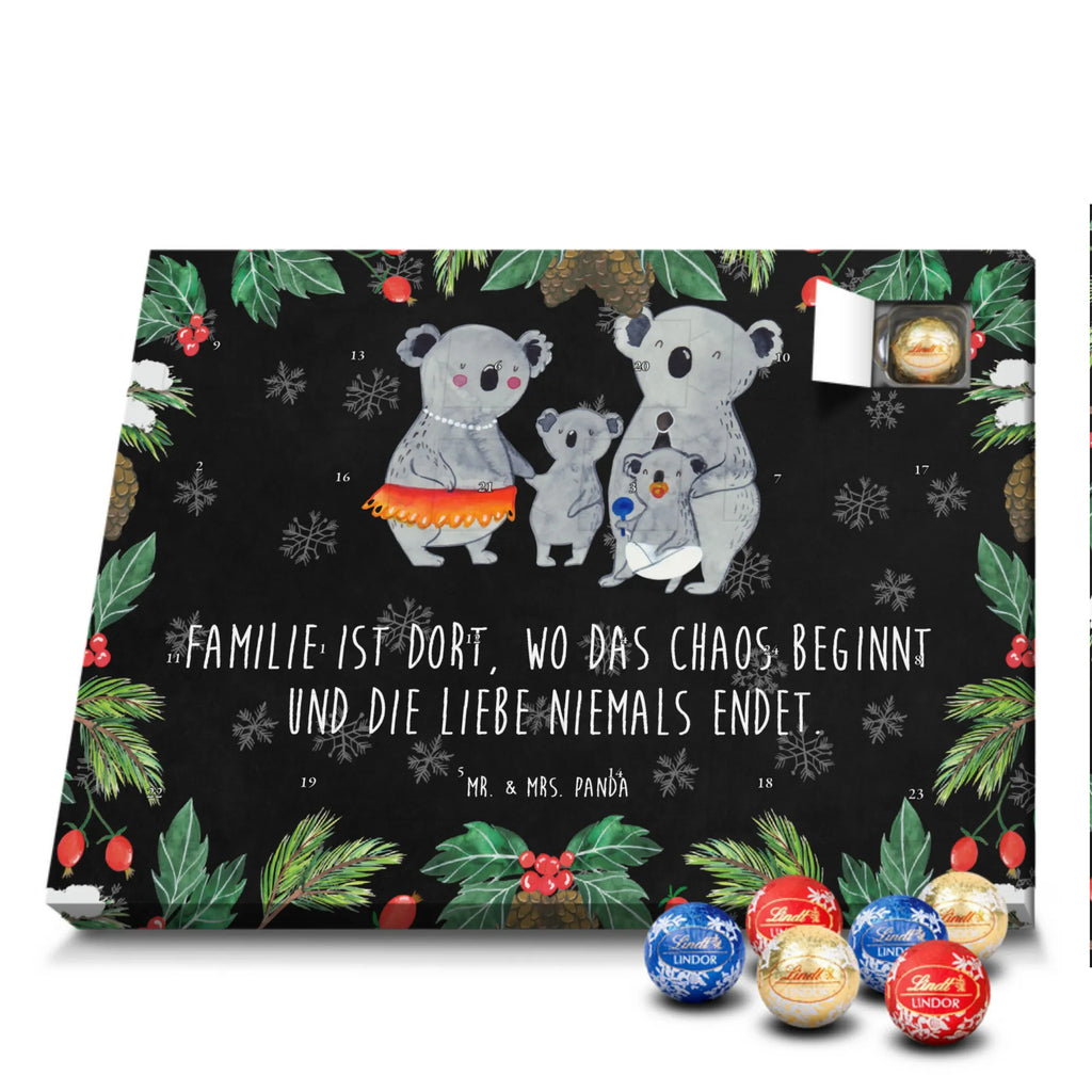 Chocolate advent calendar Koala Family Father's Day, Mother's Day, children, siblings, family life
