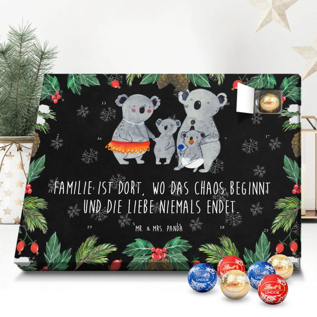 Chocolate advent calendar Koala Family Father's Day, Mother's Day, children, siblings, family life