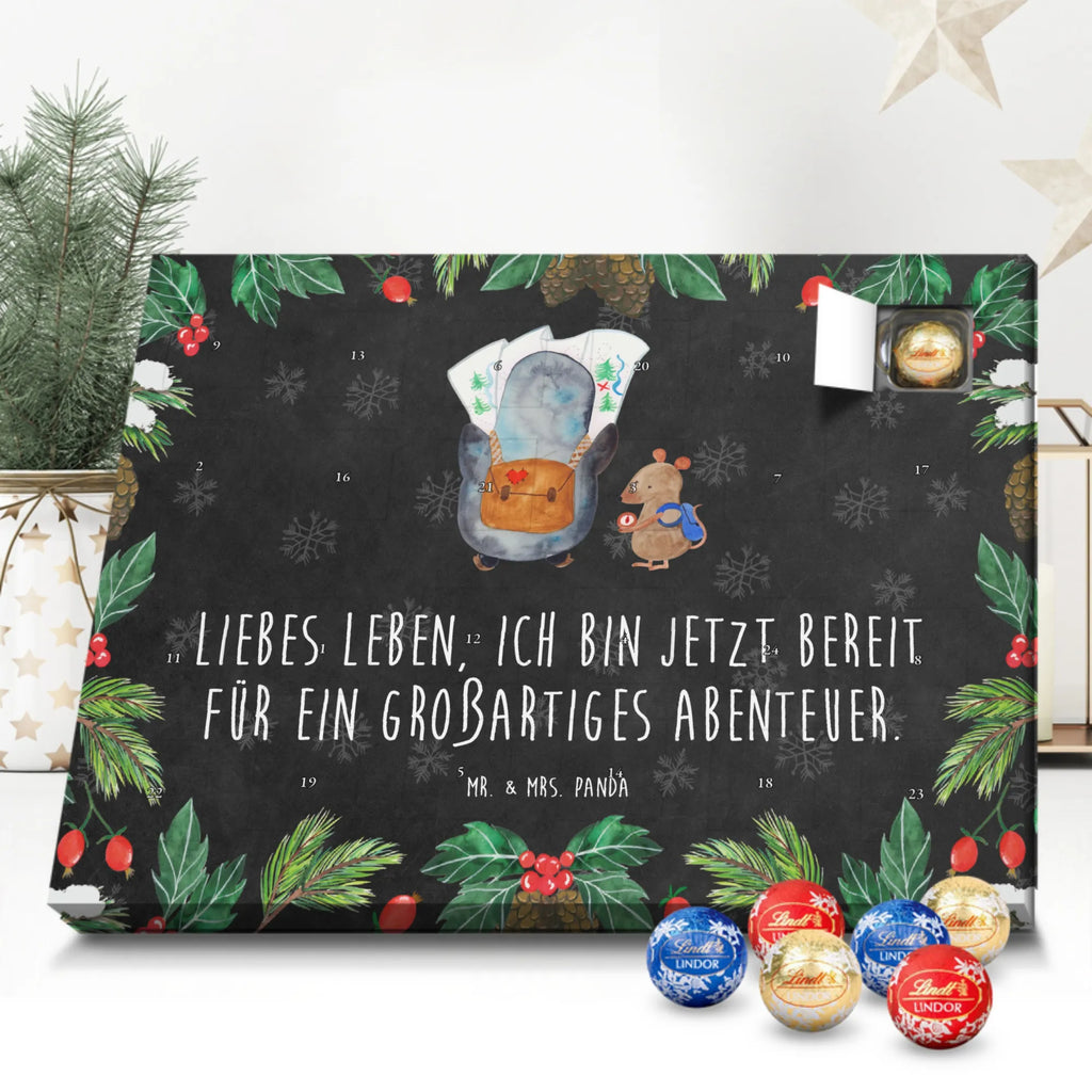 Chocolate advent calendar Penguin & Mouse Hiker North Pole, Penguins, penguins, hiking, road trip, excursion, adventurer, adventure