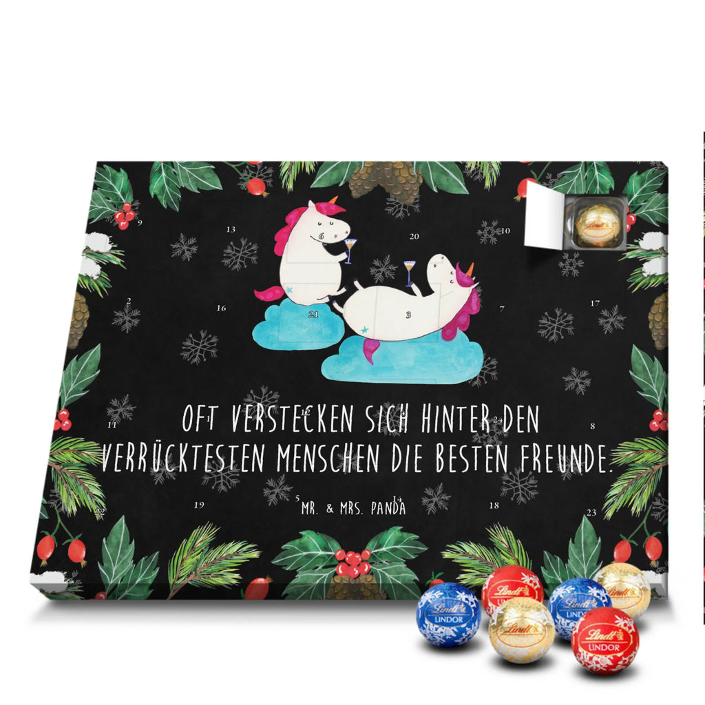 Chocolate advent calendar unicorn sparkling wine Best, Girlfriend, Girls' night, Fun, Girlfriends, Cork, Champagne