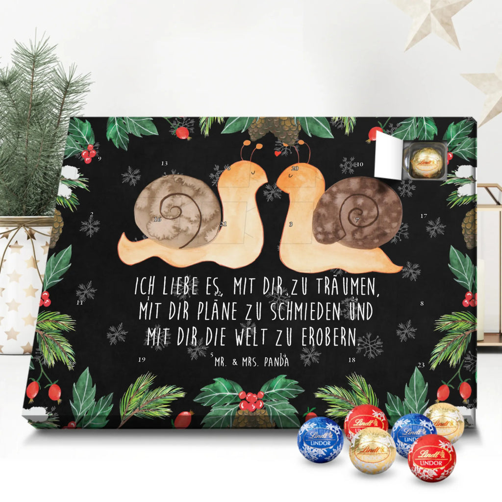 Chocolate advent calendar Snails in love Loving, Marriage, Proposal of marriage, anniversary gift, Together, Love gift, gift for her, gift for him, Two