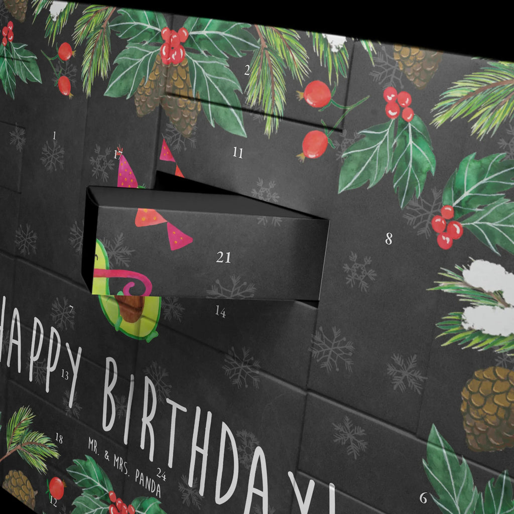 Fillable advent calendar avocado Birthday vegetables