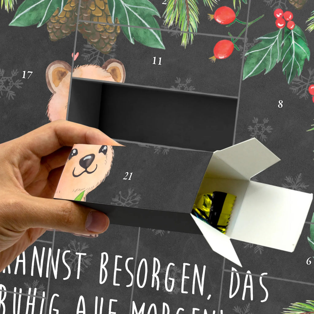 Fillable advent calendar Quokka Happy card, gift ideas, gifts, animal lover, special gifts, cute animal motives, hand drawn, small animals, good mood, cute, funny sayings