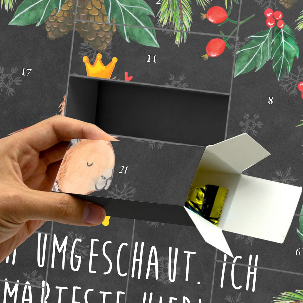 Fillable advent calendar Capybara King card, gift ideas, gifts, animal lover, special gifts, cute animal motives, hand drawn, small animals, good mood, cute, funny sayings