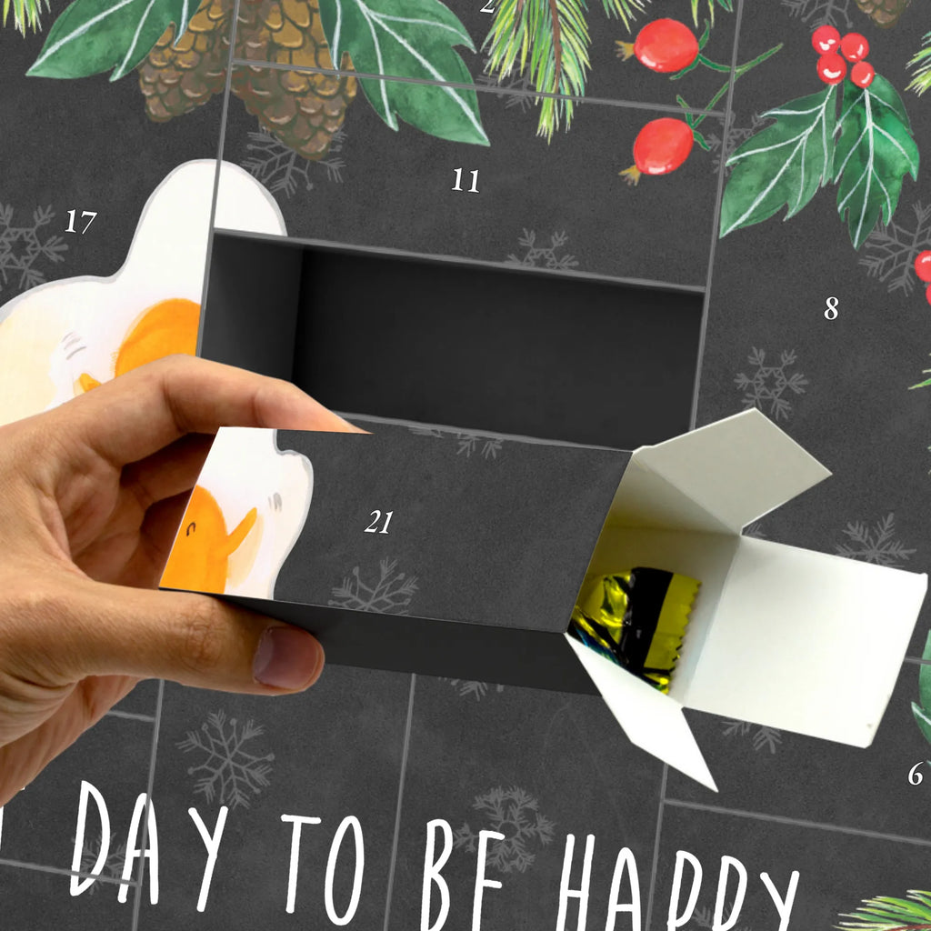 Fillable advent calendar Fried egg egg card, gift ideas, gifts, animal lover, special gifts, cute animal motives, hand drawn, small animals, good mood, cute, funny sayings, Egg, day, fried egg, nice