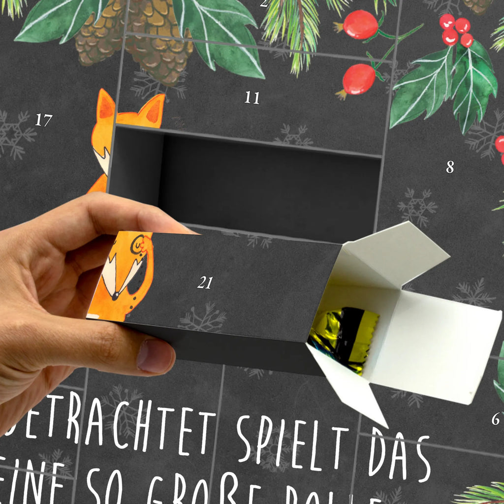 Fillable advent calendar Fox lord animal lover, clever as a fox, foxes, forest wildlife, problem solving, lovesickness gift, saying funny, motivation saying, words of consolation