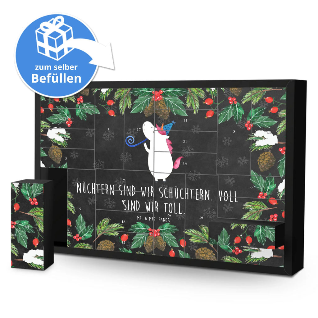 Fillable advent calendar unicorn party Alcohol, birthday, Feast, Birthday present, Confetti, Celebration