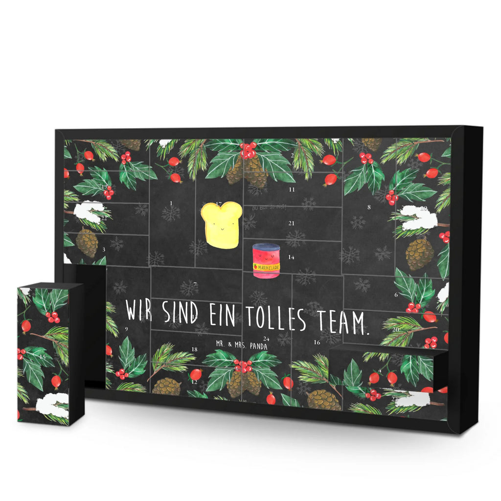 Fillable advent calendar toast jam card, gift ideas, gifts, animal lover, special gifts, cute animal motives, hand drawn, small animals, good mood, cute, funny sayings, jam, cute postcard, bread, kitchen decoration, sweet, kitchen saying, breakfast invitation