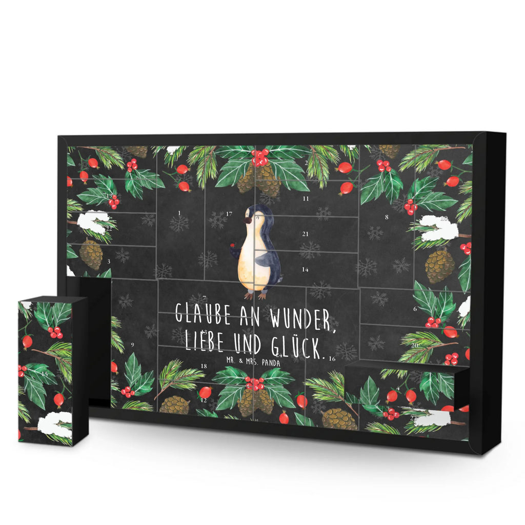 Fillable advent calendar Penguin ladybug Penguins, North Pole, penguins, joy, wonder, joy of life, ladybird