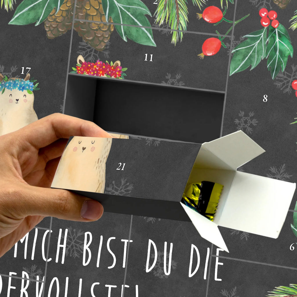 Fillable advent calendar Bears with flower crown Father's Day, Mother's Day, favorite mommy, child, daughters, role model, daughter, favorite person, best mommy, children, gift mommy. mother's day, world best mommy, bears