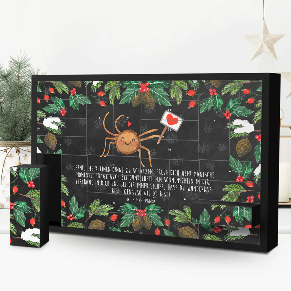 Fillable advent calendar Spider Agatha Motivation Spider Agathe, Spider
