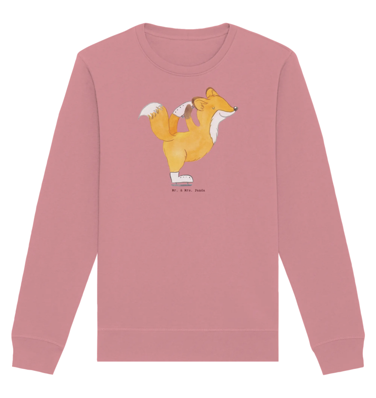 Organic Pullover Fox figure skater athlete, profit, award, Gift, thank you, giving, Figure skater, ice art