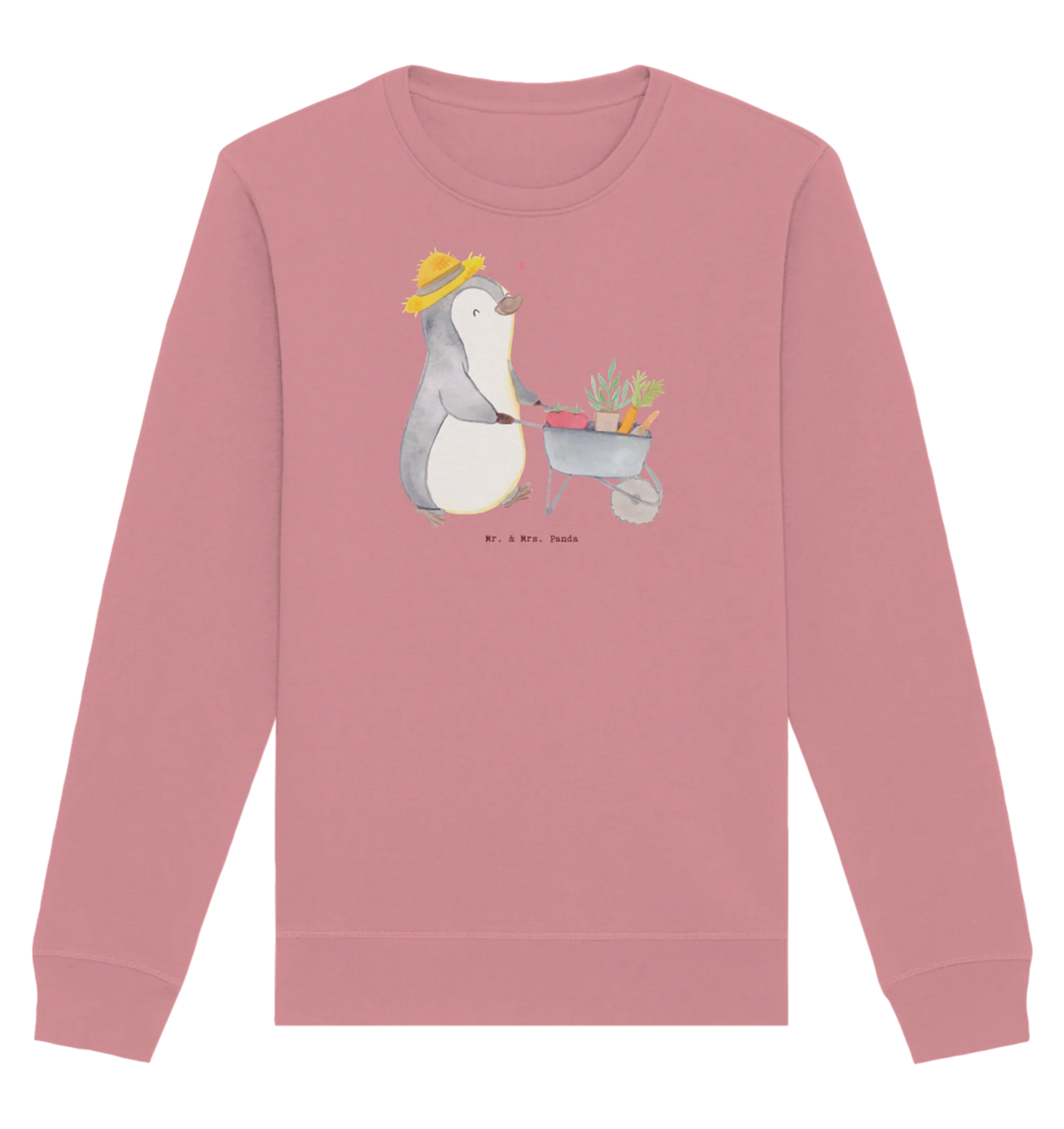 Organic Pullover penguin gardening Gift, giving, thank you, award, profit, athlete, garden maintenance, Gardening