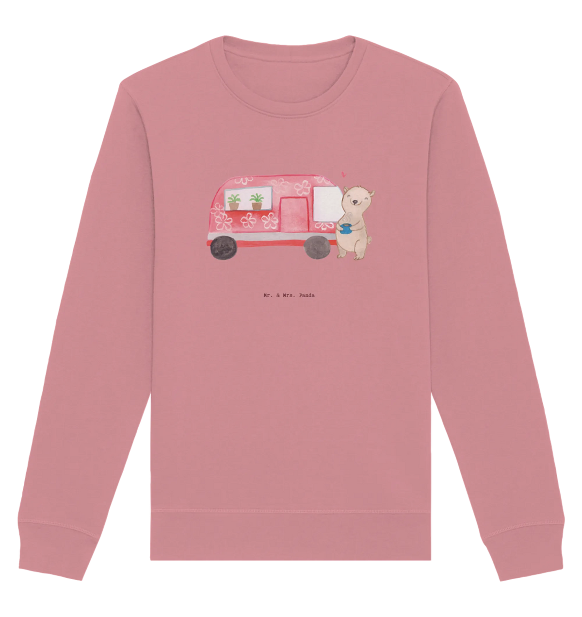 Organic Pullover bear camper Gift, giving, thank you, award, profit, athlete, Vacation, RV, Campground, Road Trip
