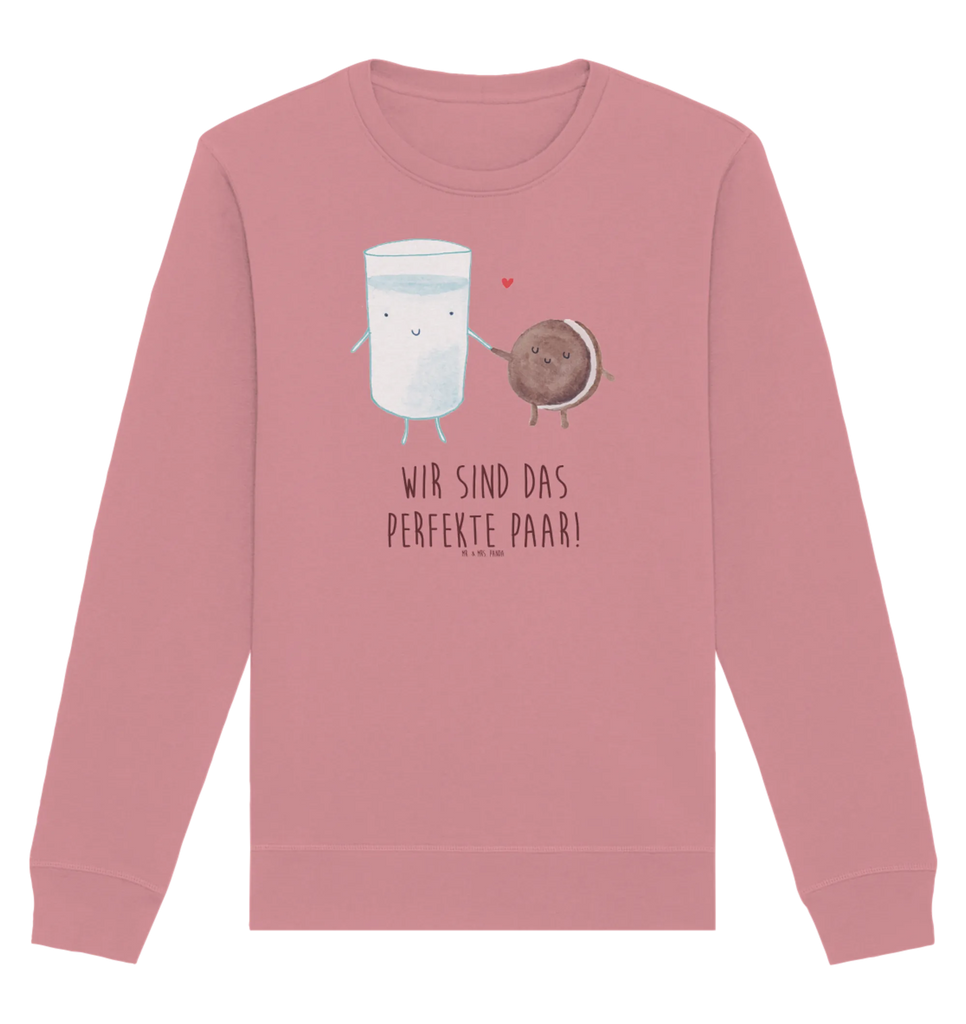 Organiczny Sweter mleko ciastko Pullover, Pullover Männer, Pullover Frauen, Sweatshirt, Sweatshirt Männer, Sweatshirt Frauen, Unisex, Tiermotive, Gute Laune, lustige Sprüche, Tiere, Milk, Cookie, Milch, Keks, Kekse, Kaffee, Einladung Frühstück, Motiv süß, romantisch, perfektes Paar
